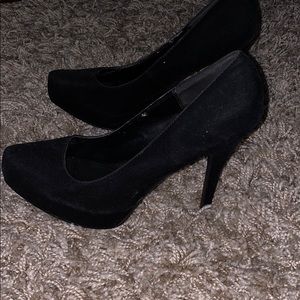 Black heels